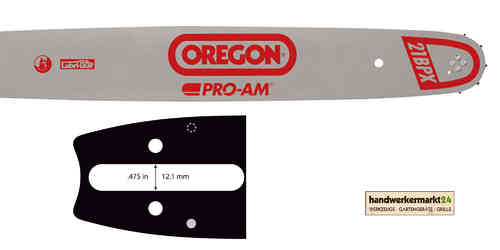 OREGON Führungsschiene PRO-AM 18" 45 cm .325" 1,6 mm 183SFGD025