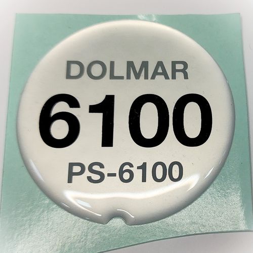 Schild für Anwerfvorrichtung "PS-6100"